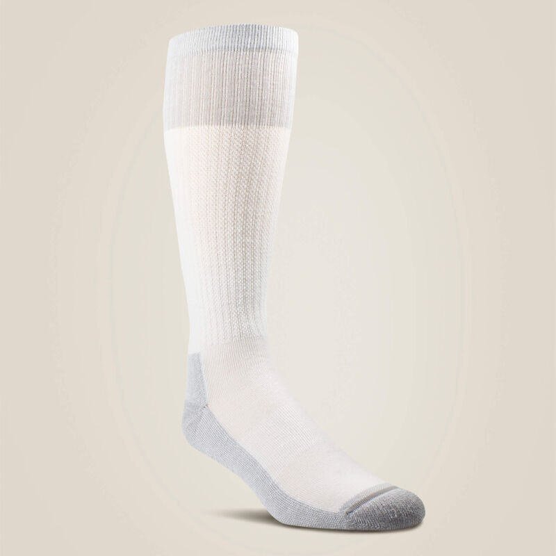 Men's Ariat VentTEK over-the-calf Western boot socks by Nester Hosiery, shown in a 2-pack, designed for comfort and support.