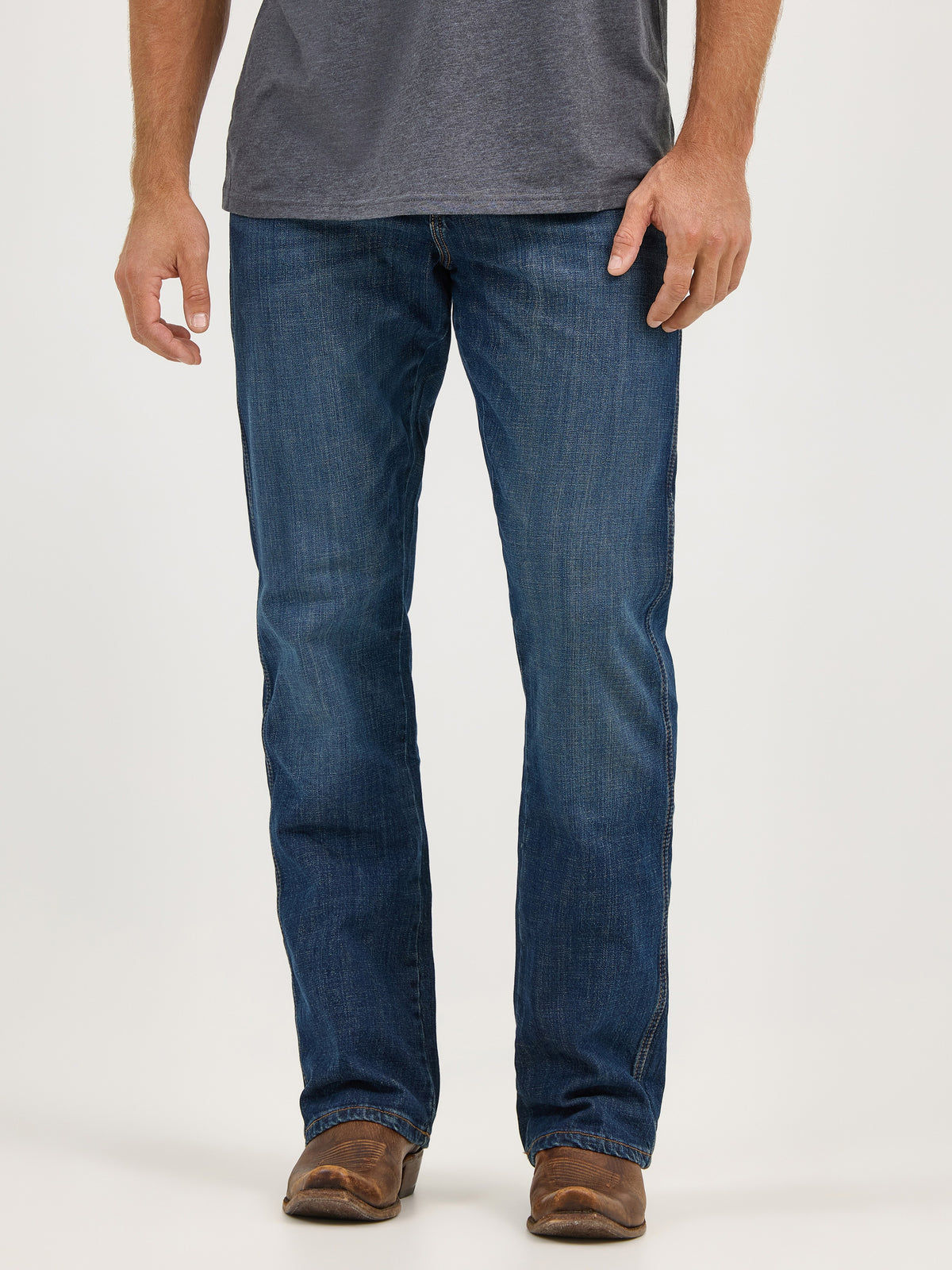 Wrangler Men's Retro Relaxed Fit Bootcut Jean, JH Wash – front