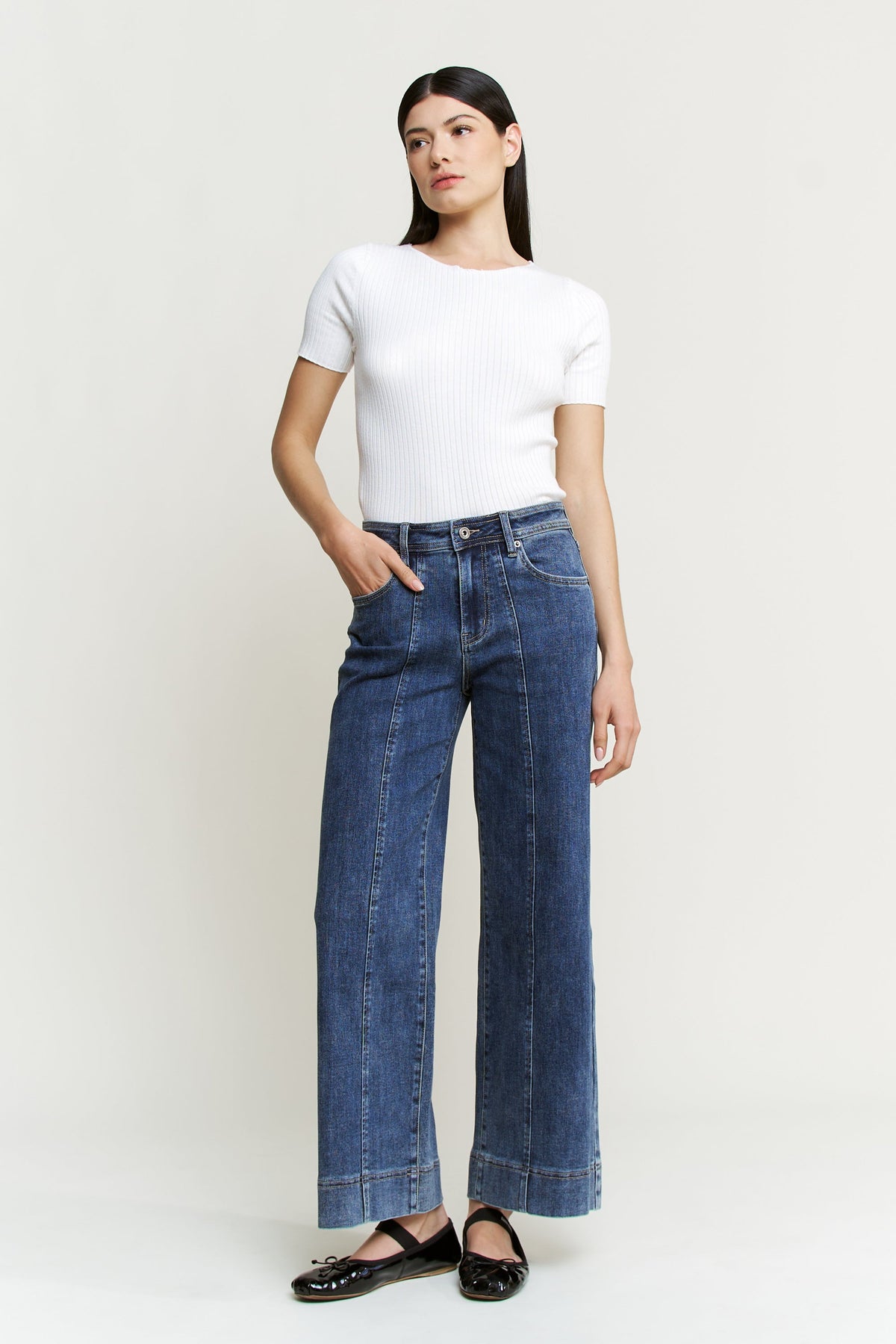 Mica Denim Womens Selvedge Blue MDP-W3535M - view 1