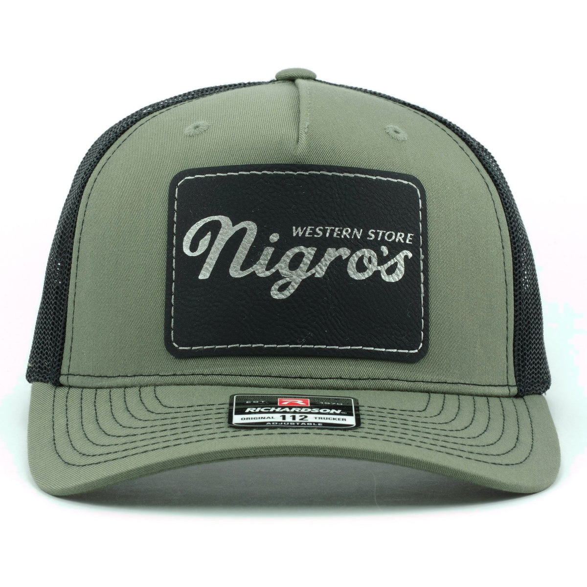 Nigro's Western Store Unisex Loden Black Curved Bill NWS-LP - view 1