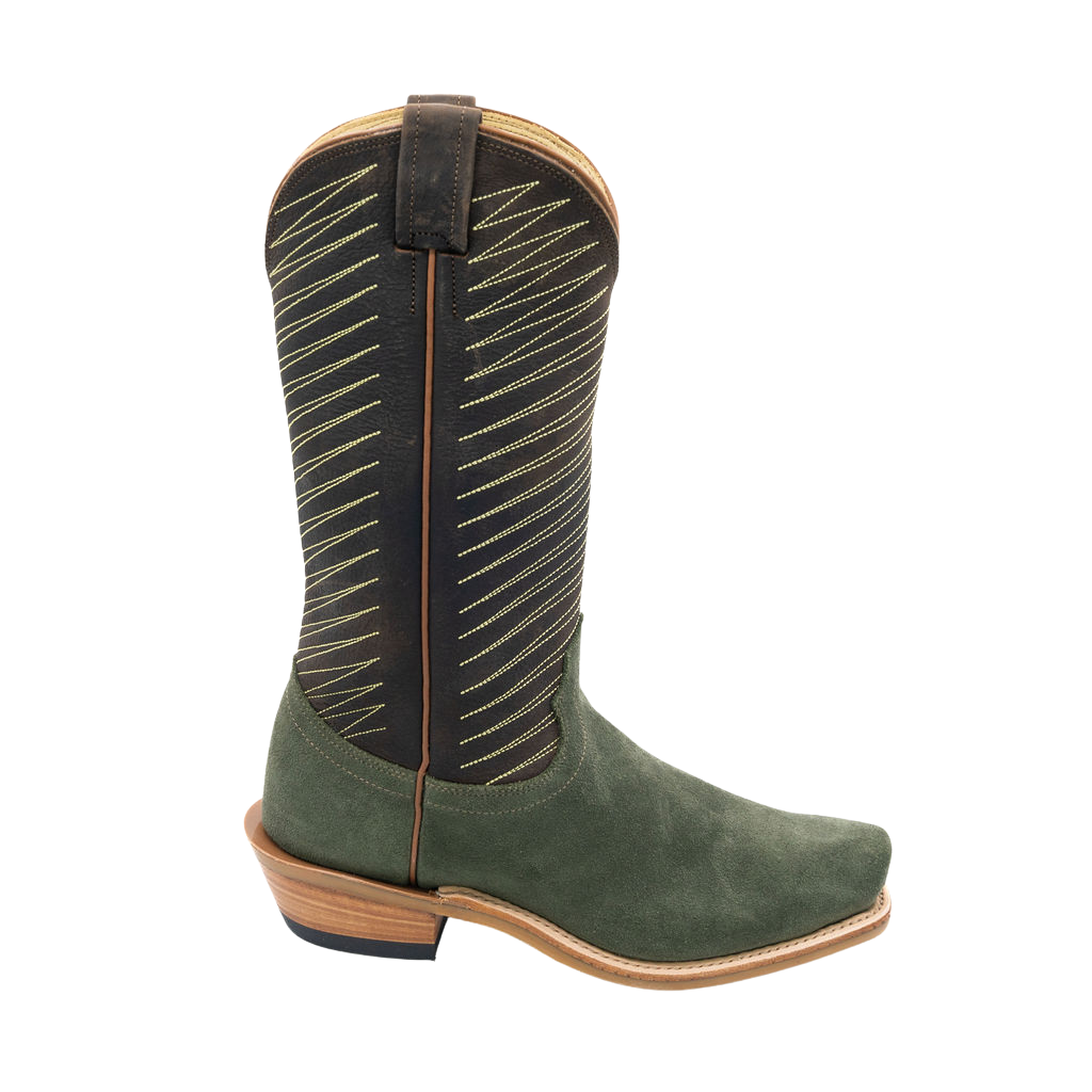 Fenoglio Boot Co. Unisex Olive Roughout 29611344 - view 1