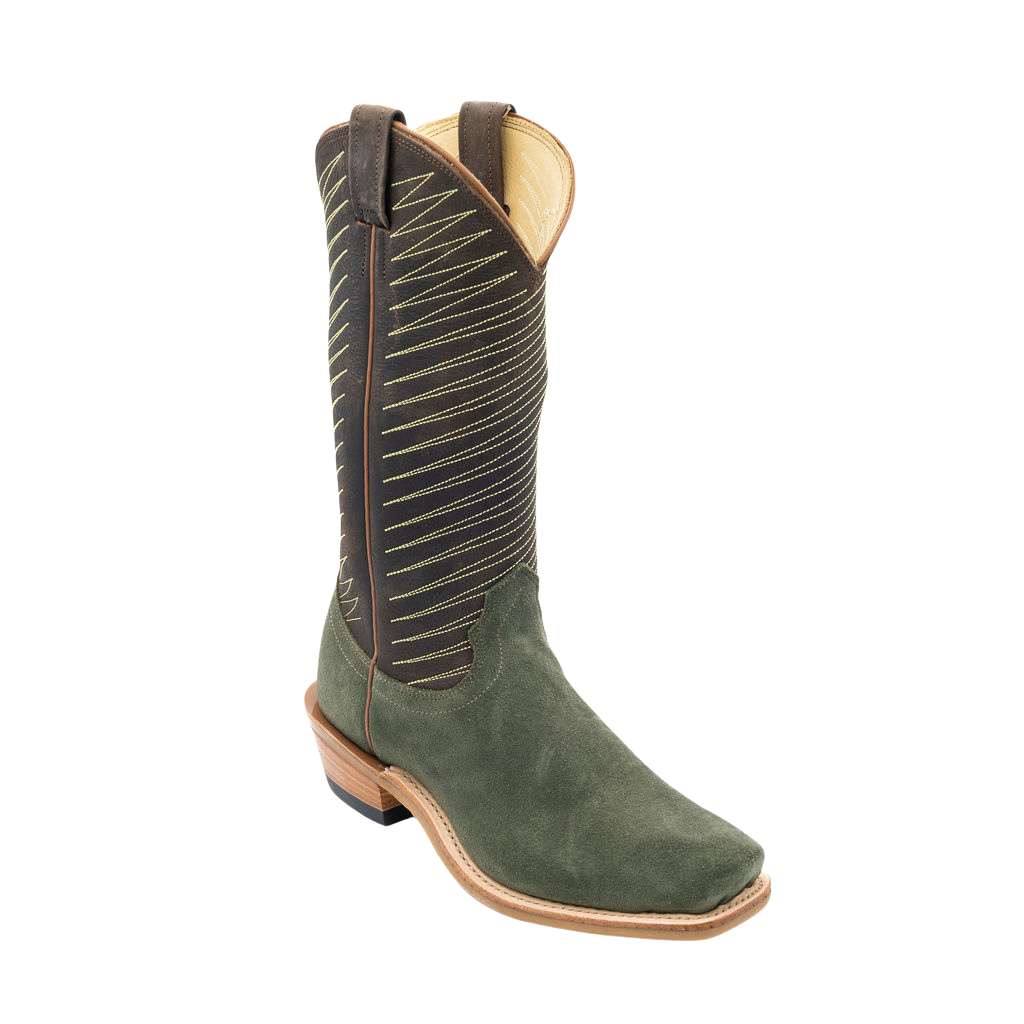 Fenoglio Boot Co. Unisex Olive Roughout 29611344 - view 2