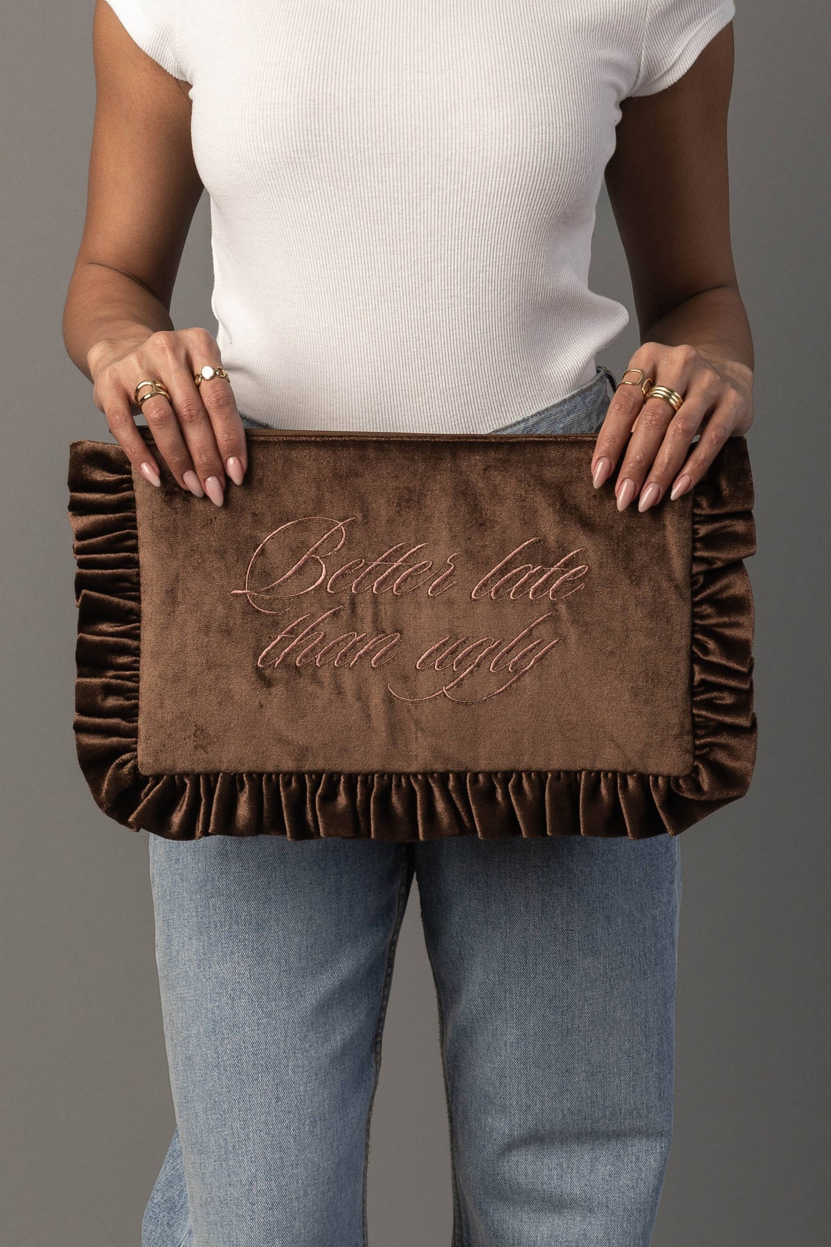 Panache Apparel Co. Womens Brown WOVEN-978 - view 3