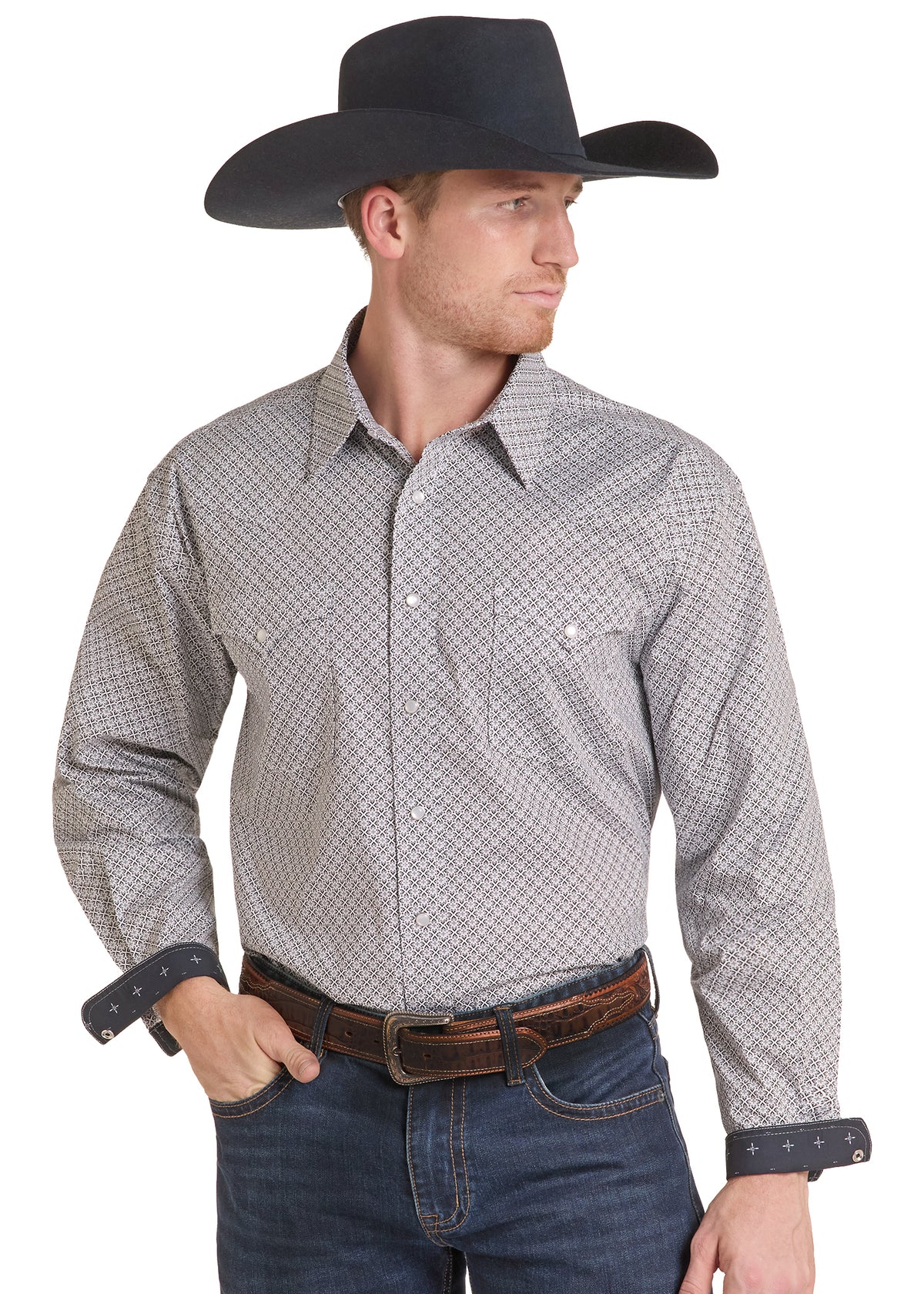 Panhandle Slim Mens White RMN2S09547 - view 1