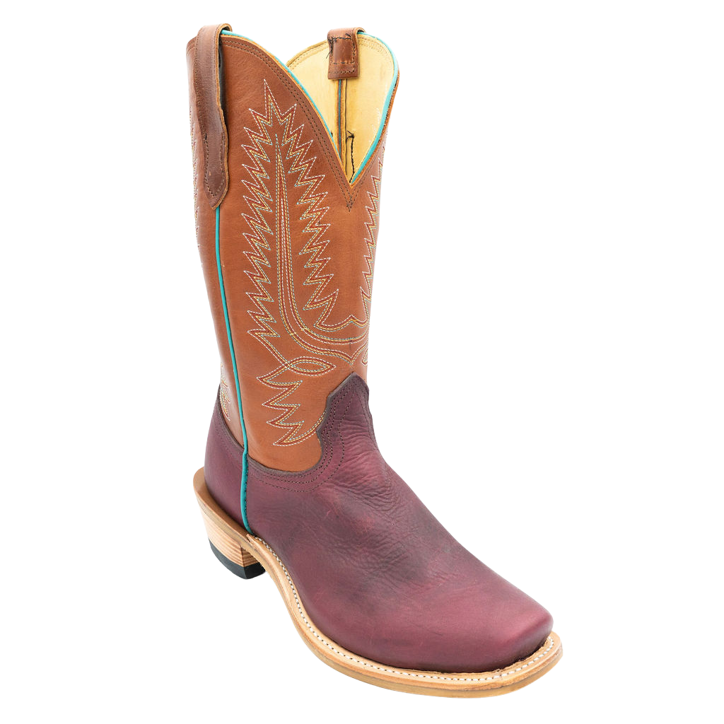 Fenoglio Boot Co. Unisex Purple Pull-Up 00101893 - view 2