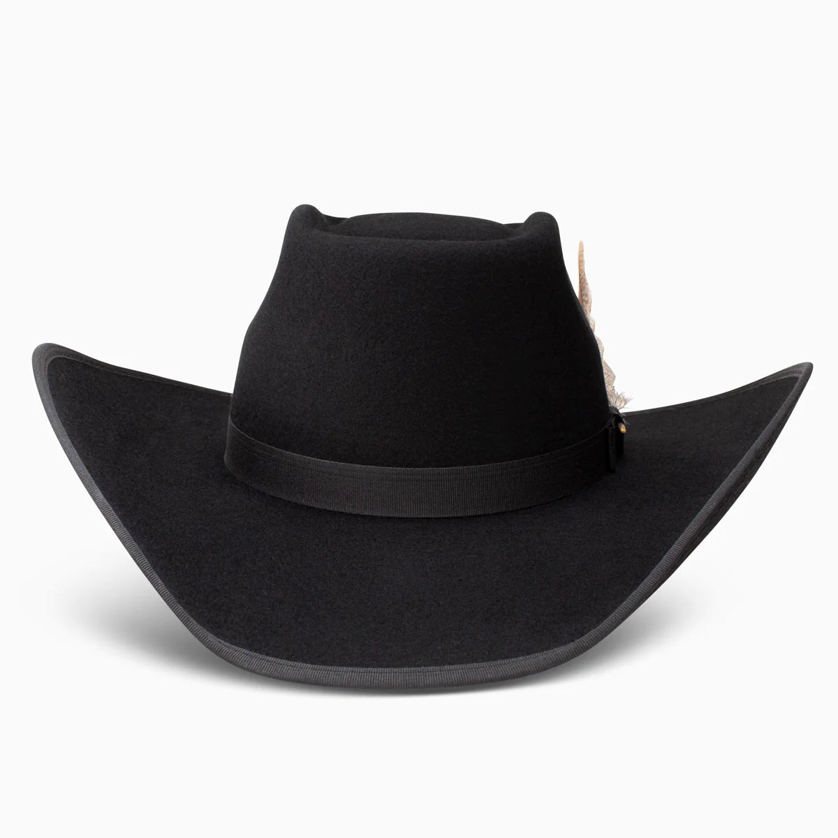 Resistol 4X Holt B Tuff Hedeman cowboy hat with wide brim and classic western style, made of high-quality felt material.