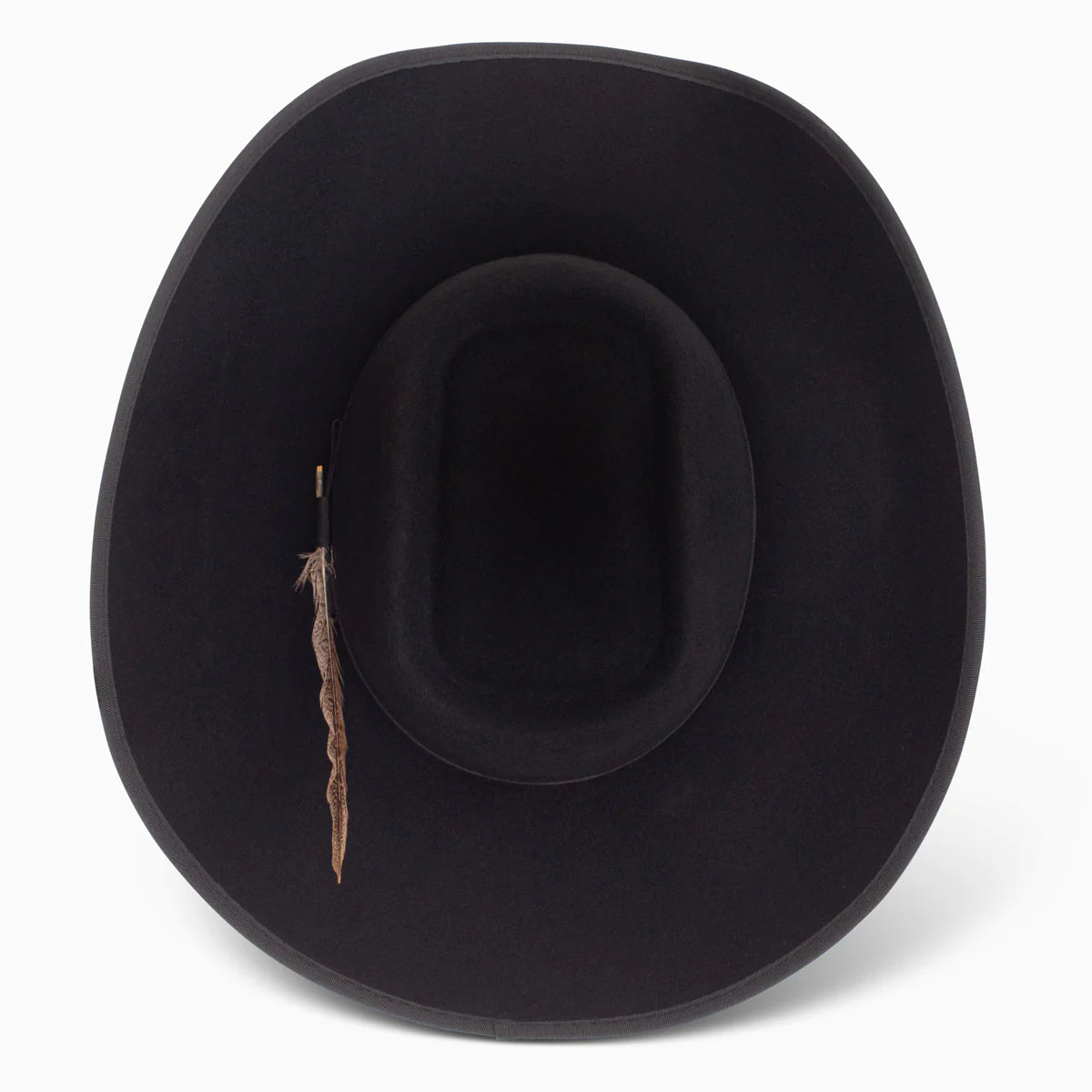 Resistol 4X Holt B Tuff Hedeman cowboy hat with wide brim and classic Western style, made of high-quality felt material.