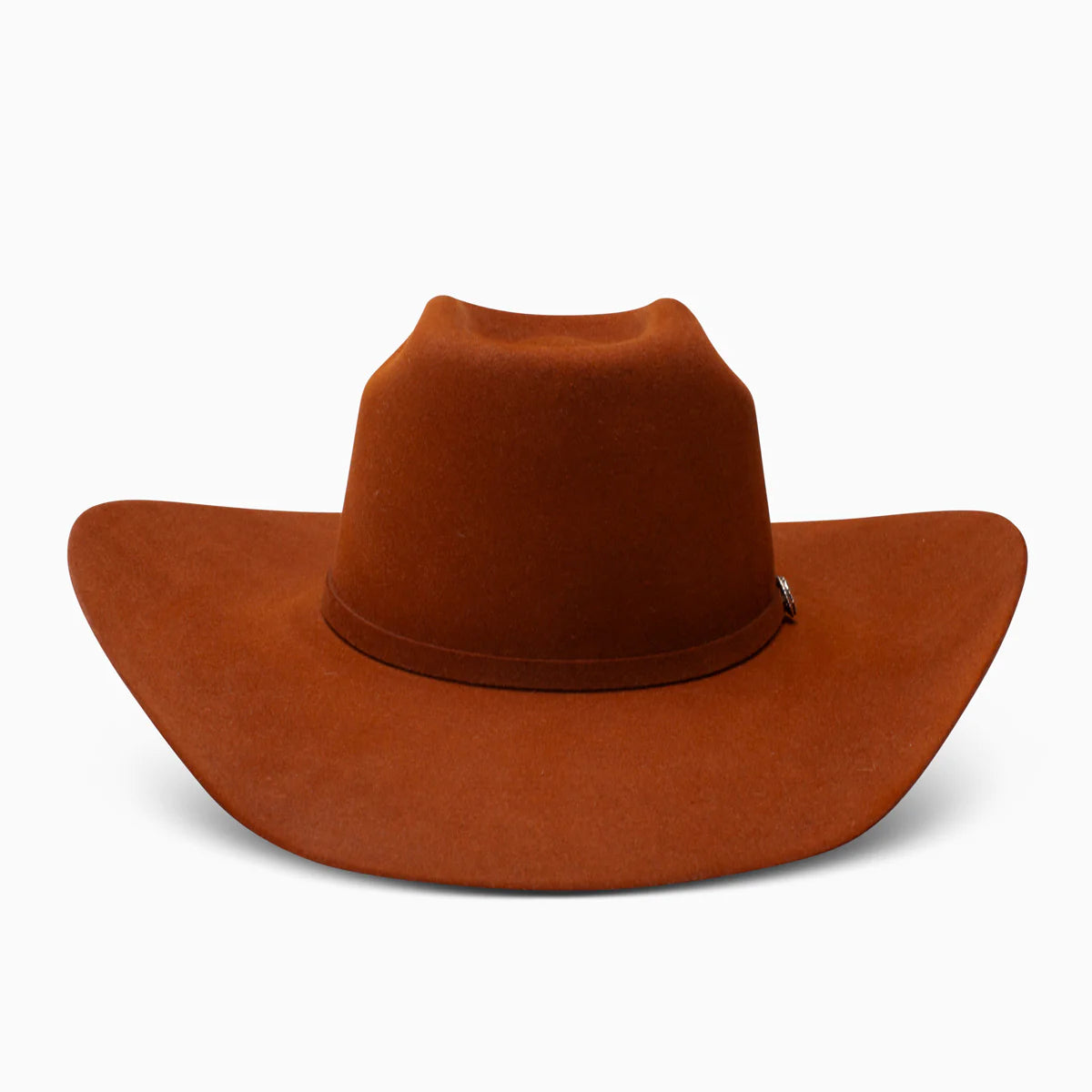 Resistol Men's 6X The SP cowboy hat in rust color, showcasing wide brim and traditional western style.