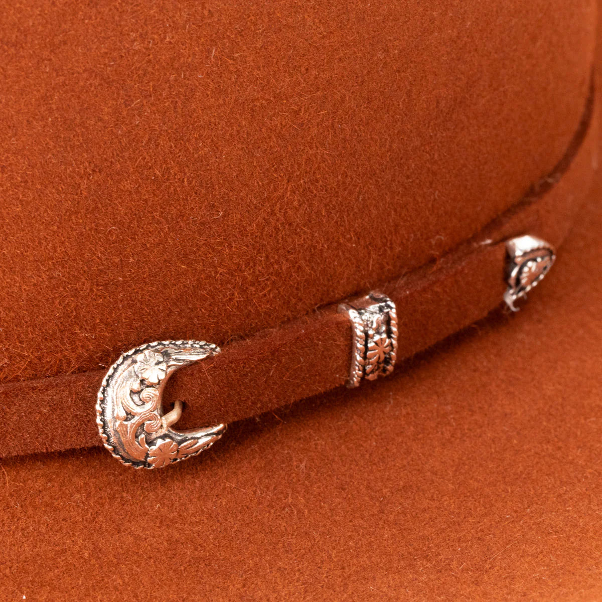 Resistol Men's 6X The SP Cowboy Hat in Rust with wide brim and classic Western style, made of high-quality felt for durable wear.