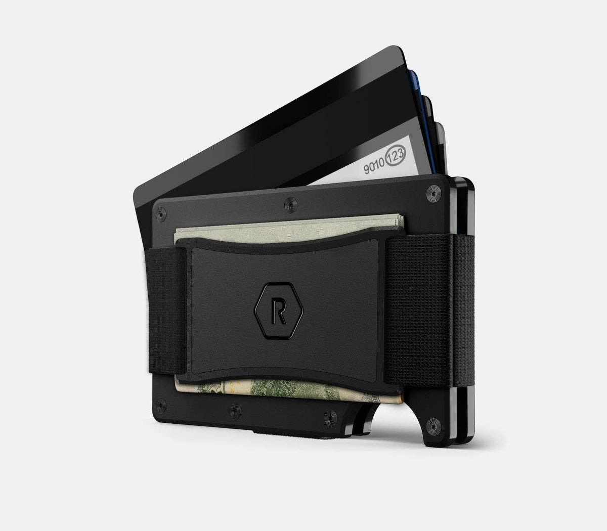 Ridge Wallet Mens Matte Black A0534 - view 2