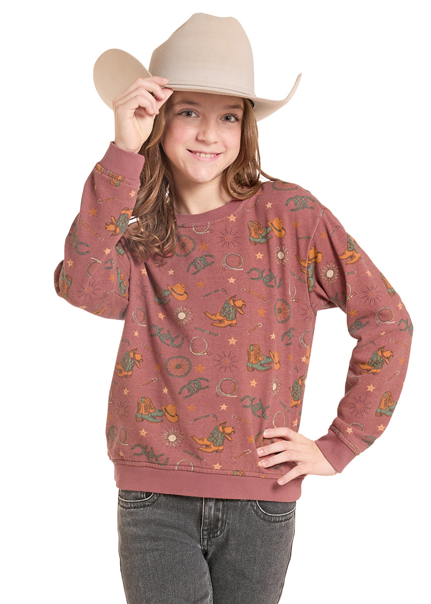Rock & Roll Denim Girls Rose/Mauve BG91T09987 - view 1