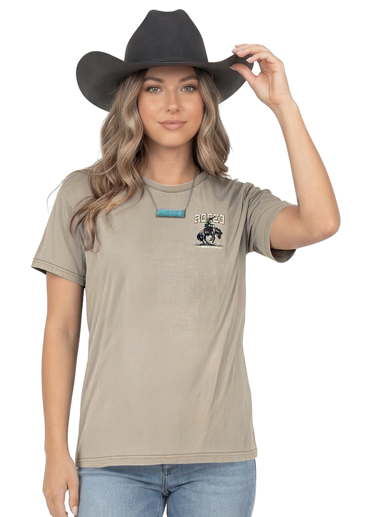 Rock & Roll Denim Unisex Tan BU21T10313 - view 1