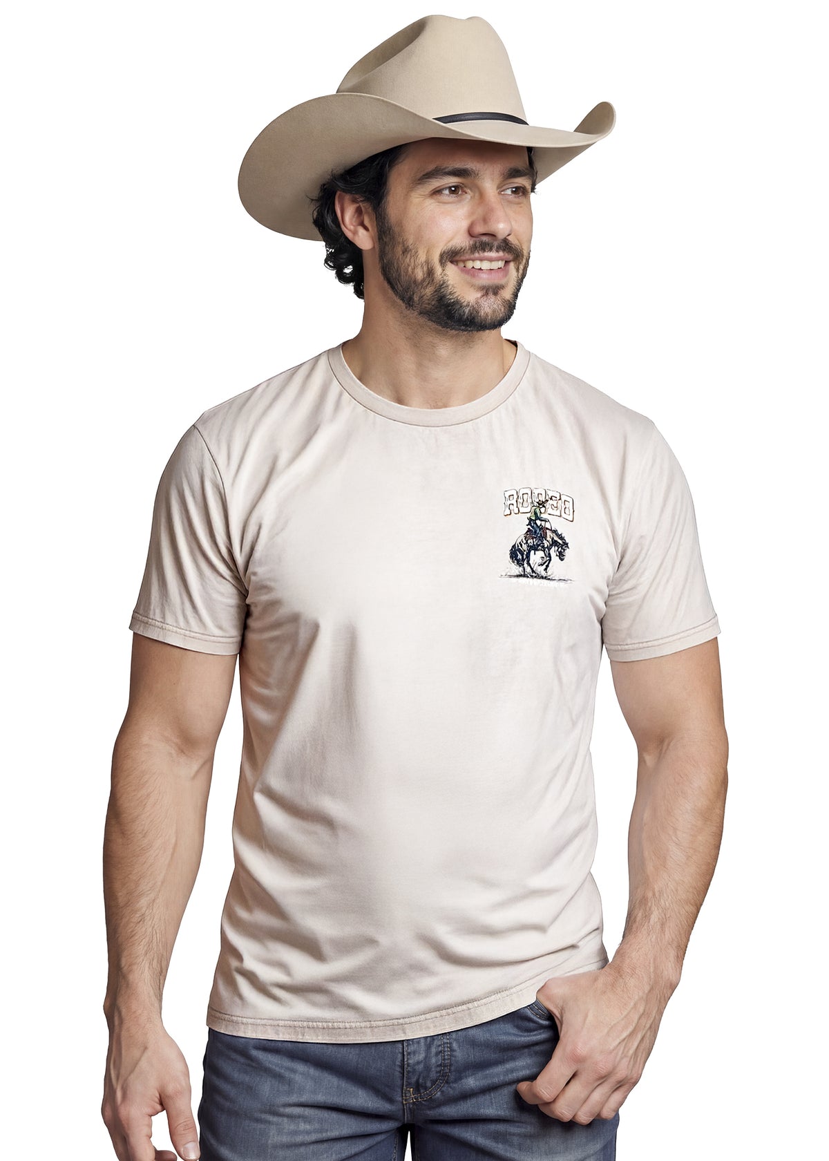 Rock & Roll Denim Unisex Tan BU21T10313 - view 2