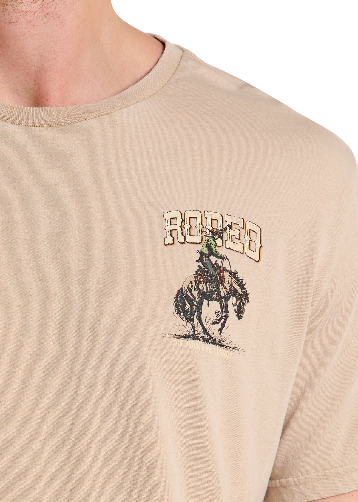 Rock & Roll Denim Unisex Tan BU21T10313 - view 4
