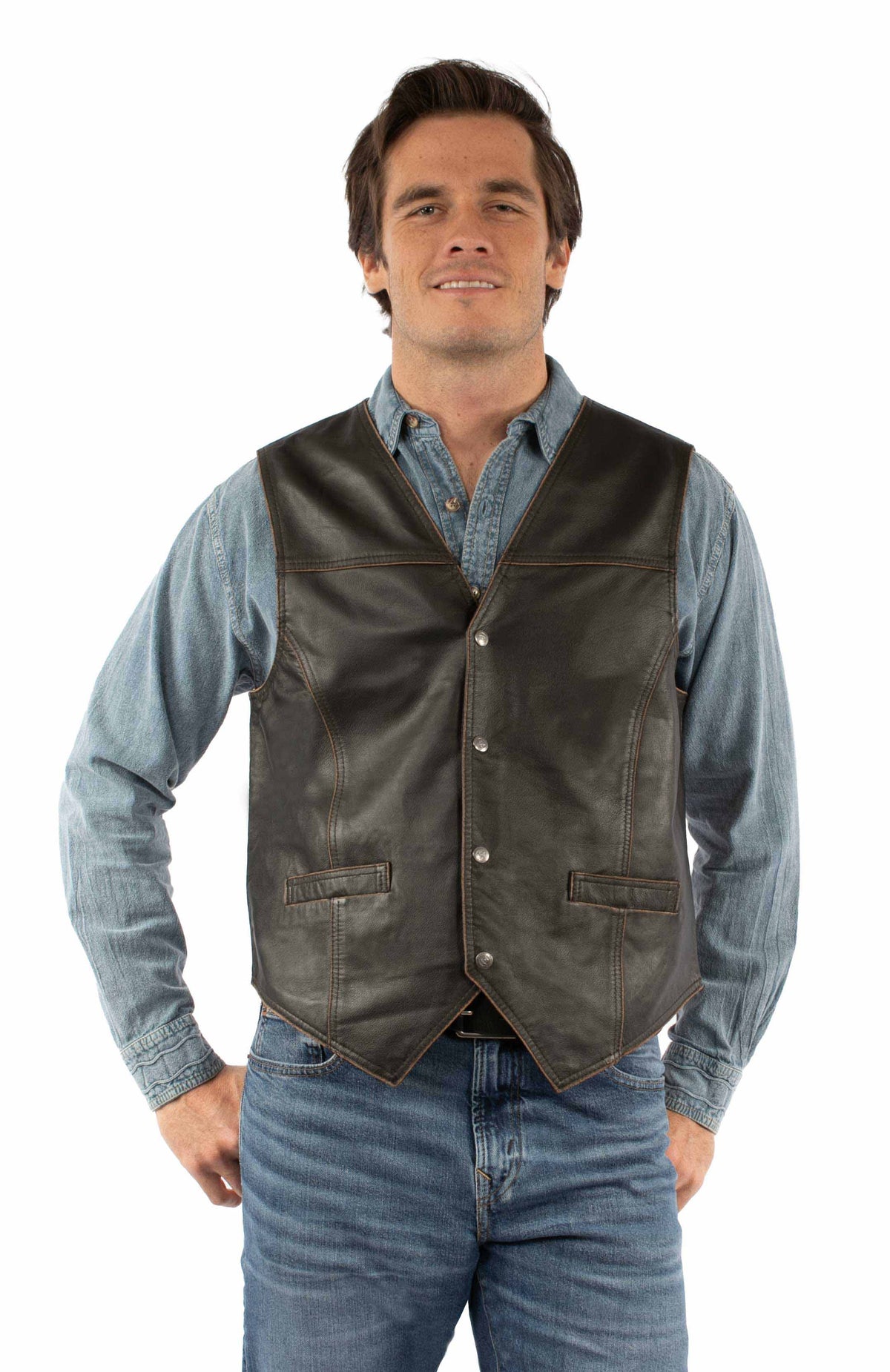 Scully Mens Brown 2111 - view 1