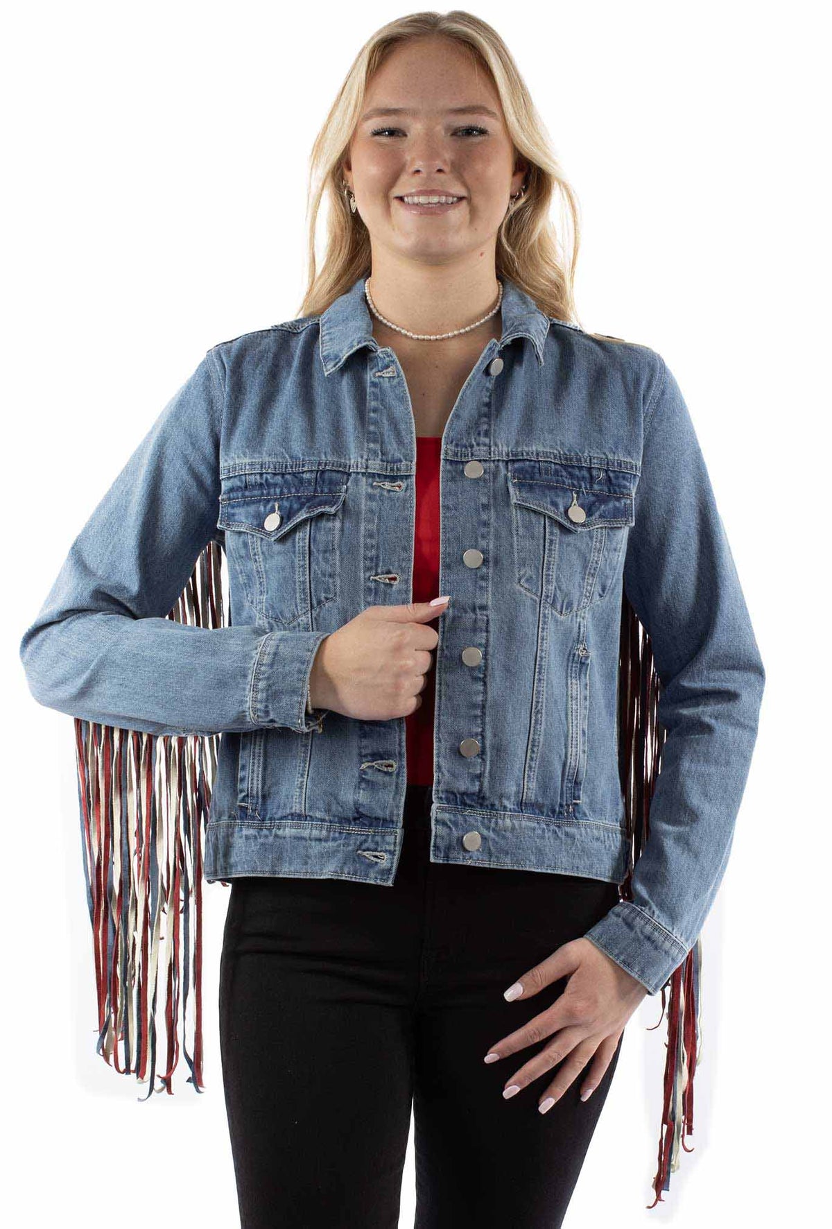 Scully Womens Red White & Blue HC943 - view 1
