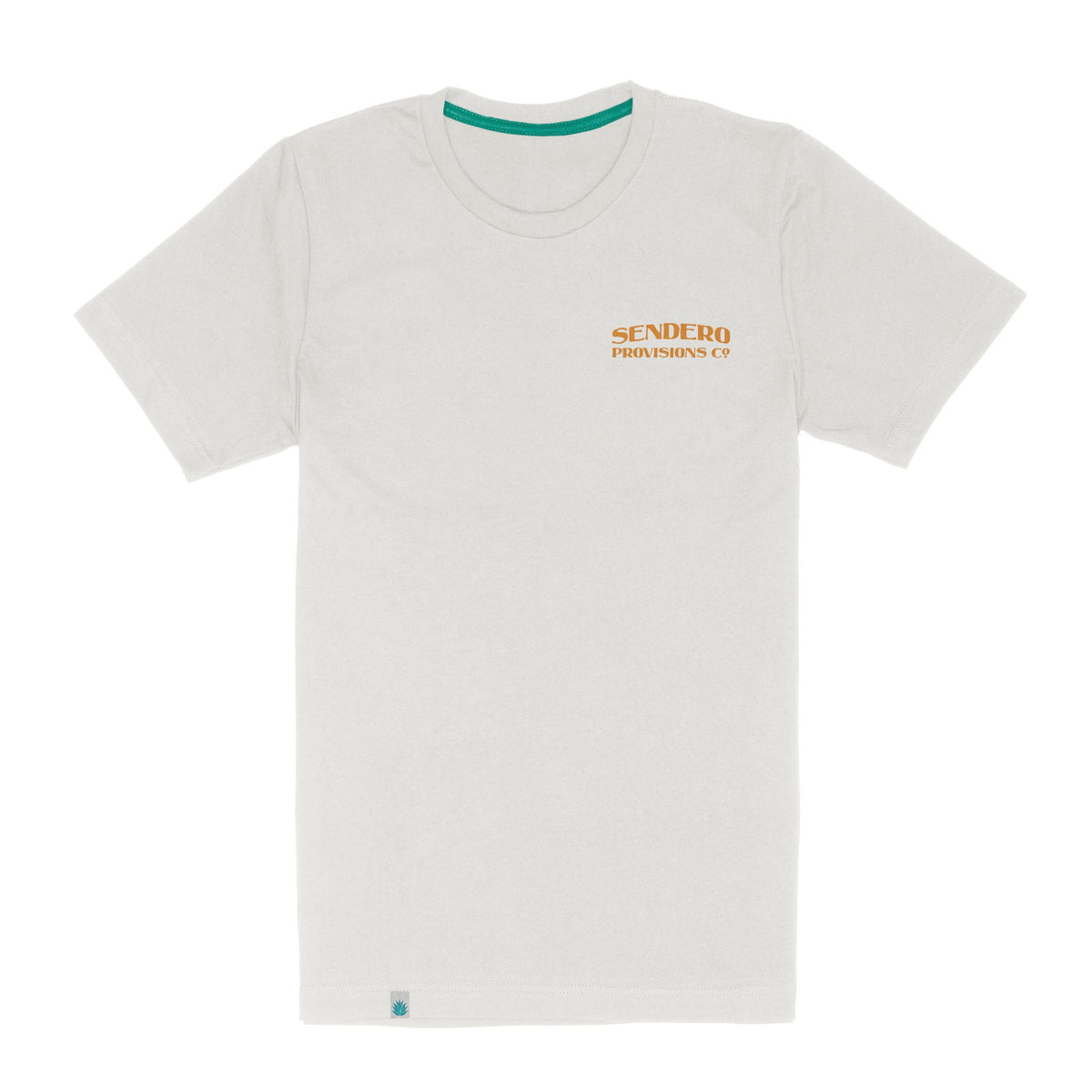 Sendero Provisions Co. Men's Ride Tall Vintage T-Shirt, Vintage White – front