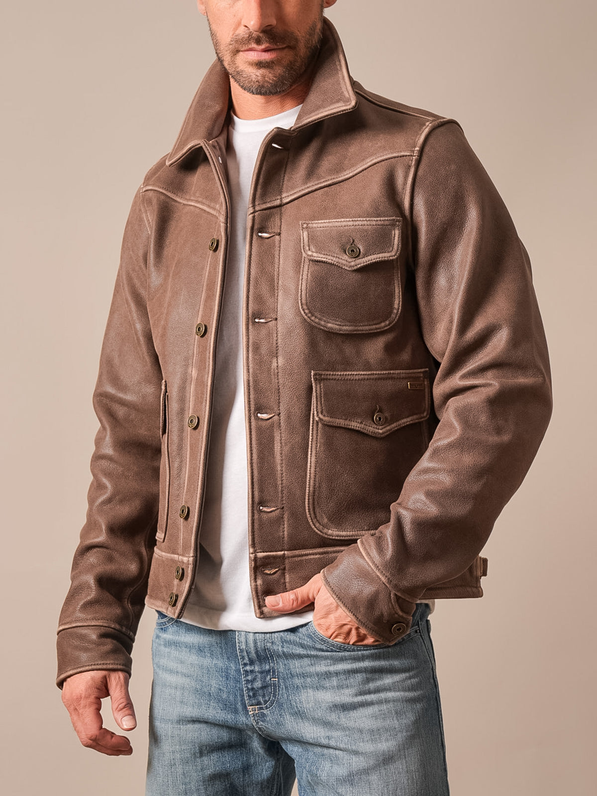 Kimes Ranch Men's Oakmont Jacket - Brown