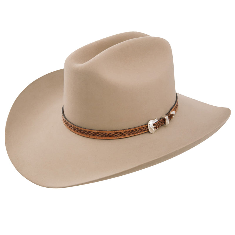 Stetson Men's Marshall 4X Cowboy Hat, Silverbelly – 3-4 front