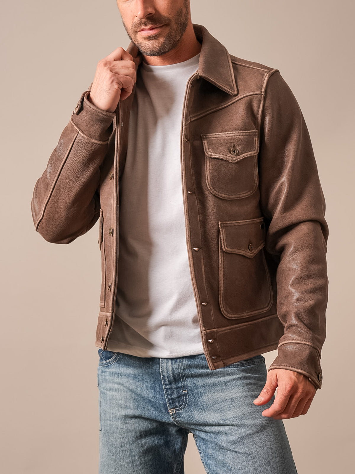 Kimes Ranch Men's Oakmont Jacket - Brown - alternate view 2