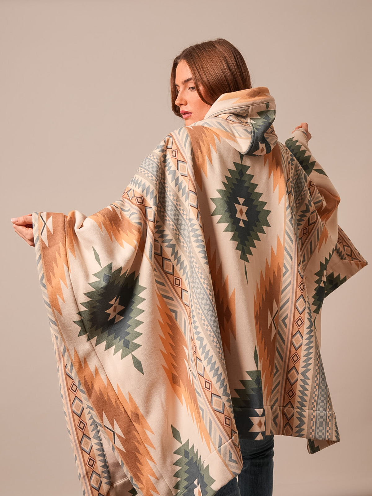 Kimes Ranch Women's Lena Poncho - Sand - alternate view 2