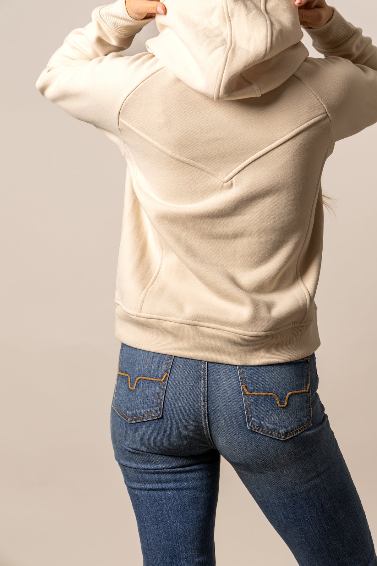 Kimes Ranch Women's Ella Hoodie - Natural - alternate view 3
