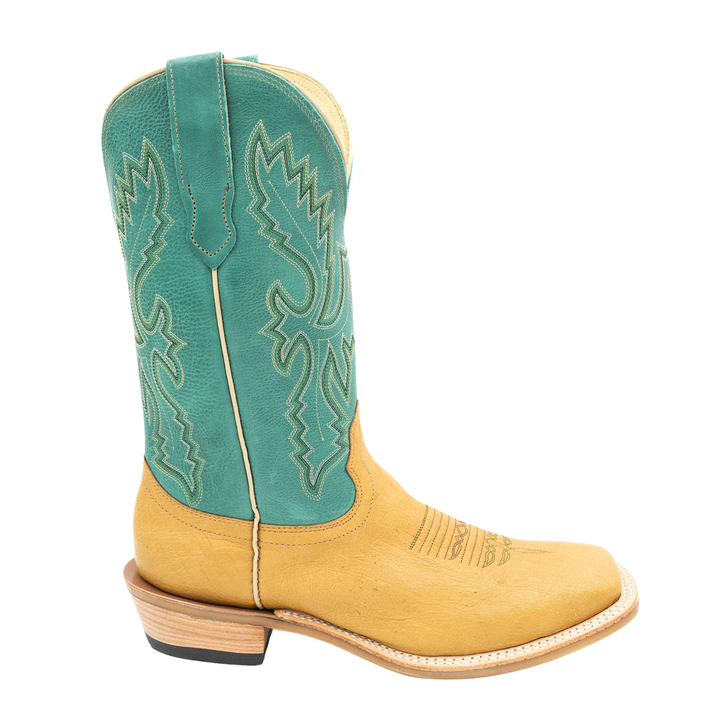 Fenoglio Boot Co. Unisex Smooth Saddle Tan Ostrich 00101985 - view 1