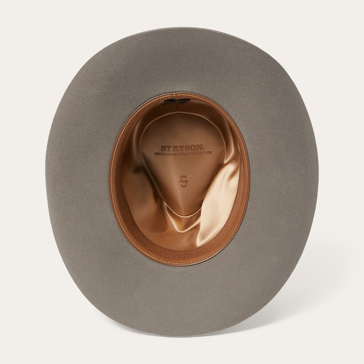 Stetson Men's Drifter 4X cowboy hat in stone color, with wide brim and classic Western style, made of durable felt material.