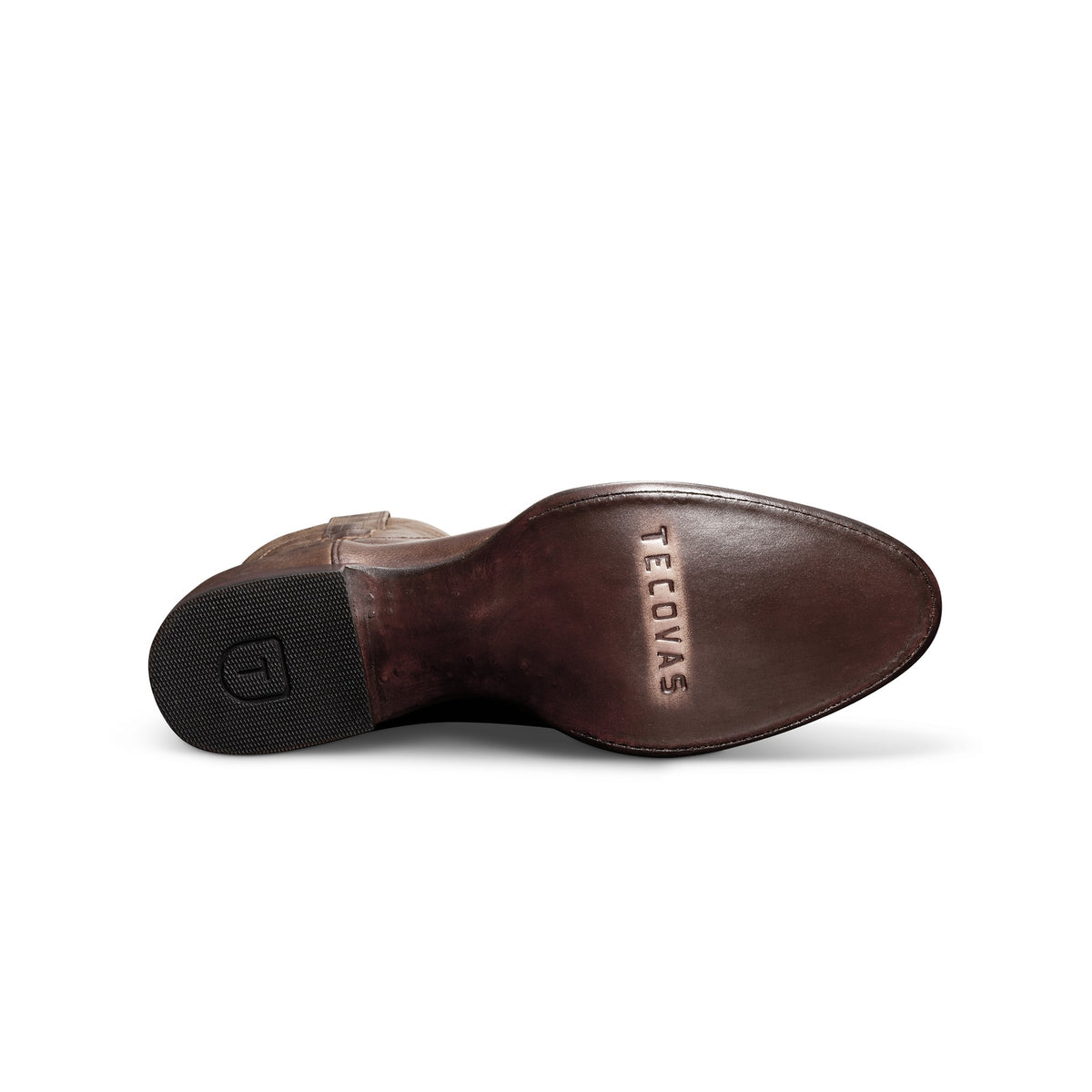 Tecovas Men's The Dean Zip Western Boot, Cafe Goat – sole