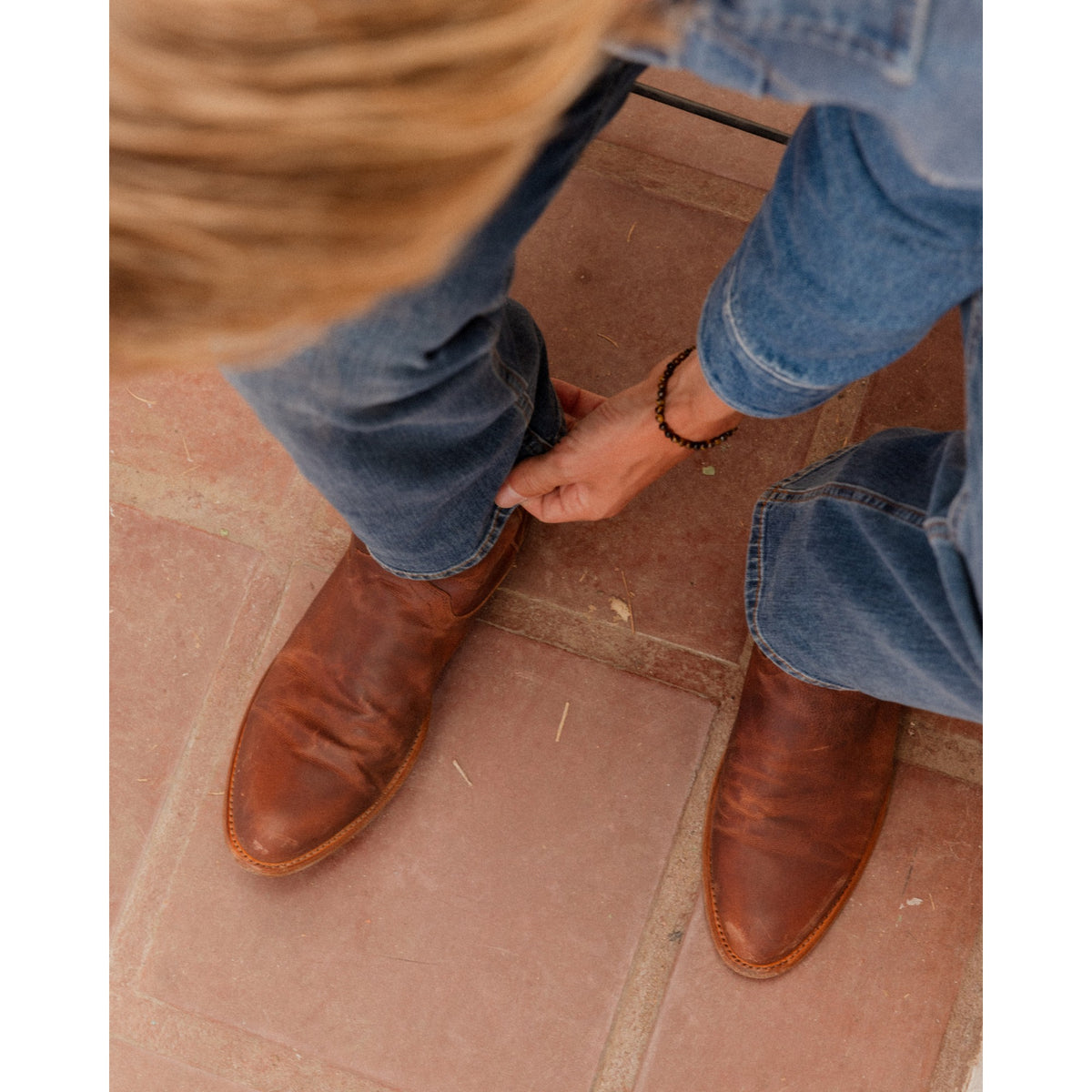 Tecovas Men's The Earl Roper Boot, Scotch Goat – lifestyle 3