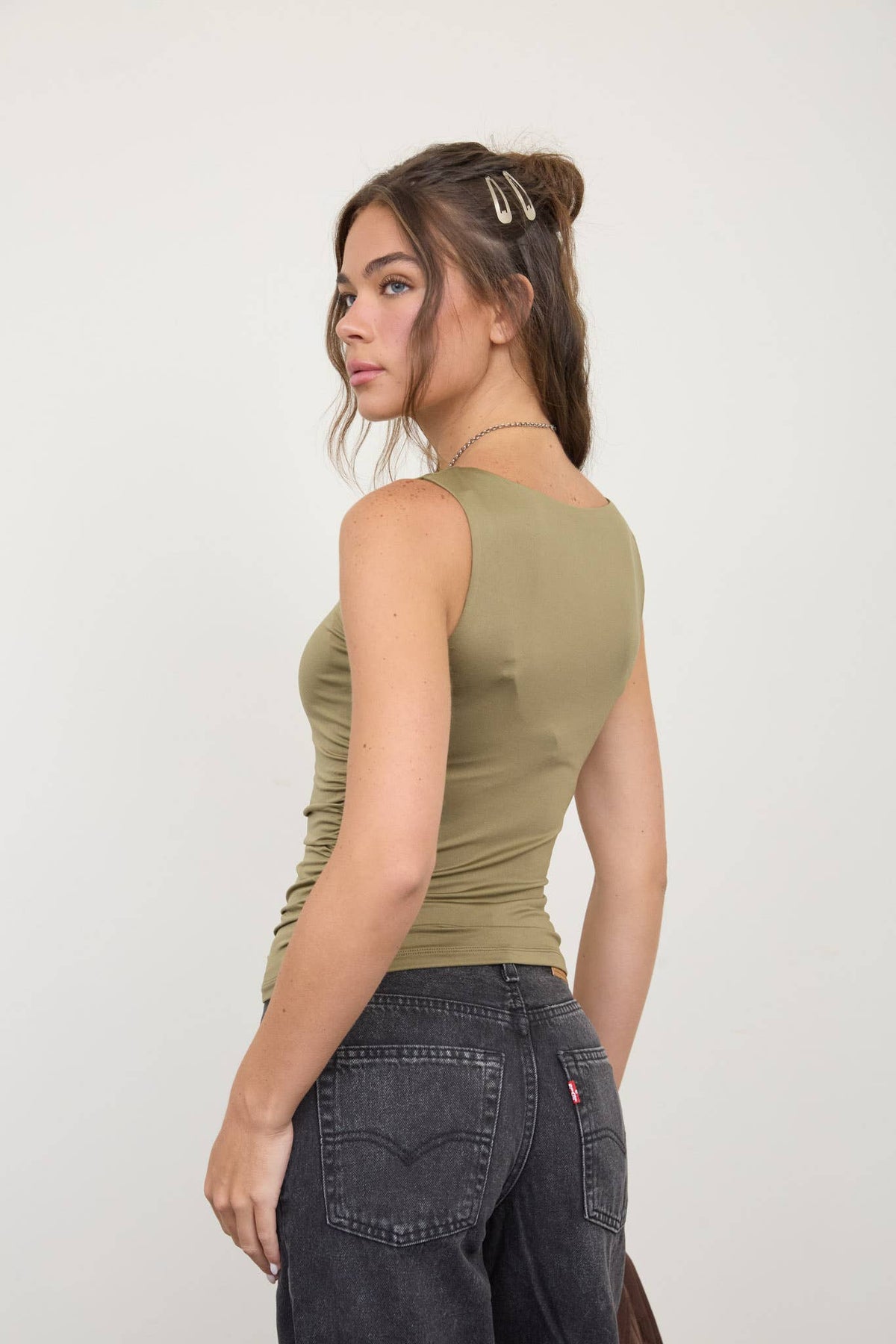 The Workshop Studio Womens Light Olive TW2164 - view 2