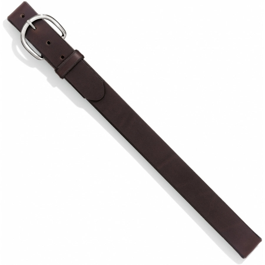 Leegin Tony Lama Blue Light Special belt, style K1207, leather belt with blue finish and metal buckle, casual Western style.