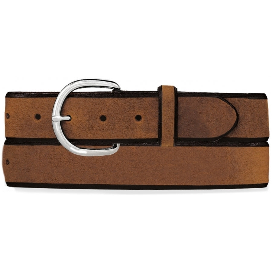 Tony Lama Blue Light Special Belt by Leegin, stylish western belt with intricate design and silver-tone buckle.