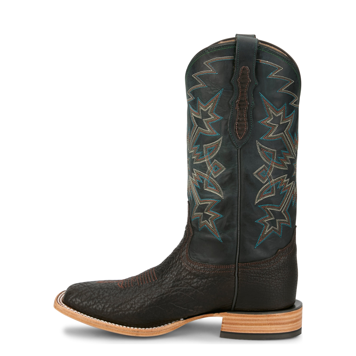 Tony Lama Men's Armando 13" Shark Western Boot, Chocolate – inside