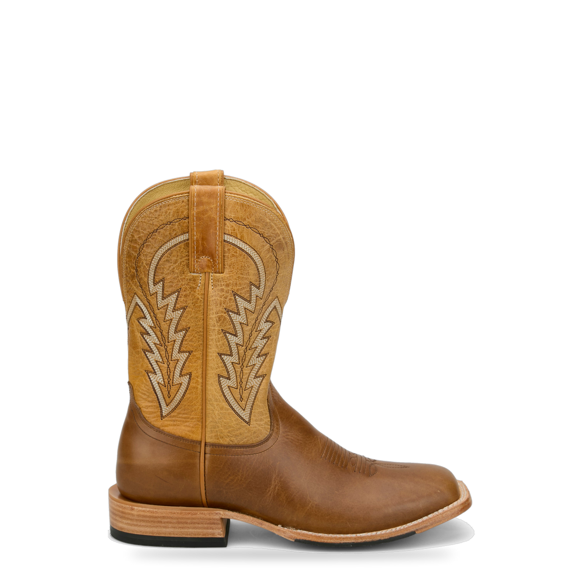 Tony Lama Men's Bergen Western Boot, Tan – side