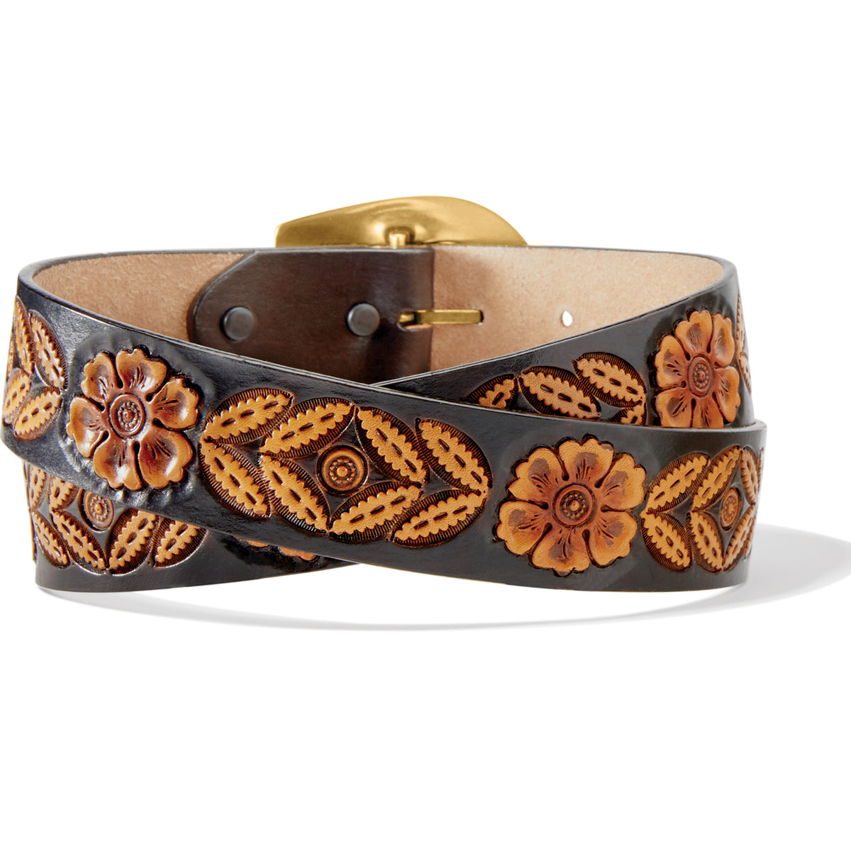 Leegin Tony Lama Sienna Rae belt with leather strap and decorative buckle, stylish western accessory for women.