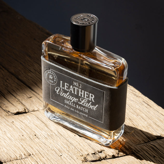 Tru Fragrance & Beauty Men's No. 2 Leather Vintage Label Small Batch Cologne – lifestyle 5