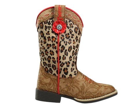 Kids' Twister Avery children's boots by M&F, featuring colorful design and sturdy sole, ideal for outdoor play.