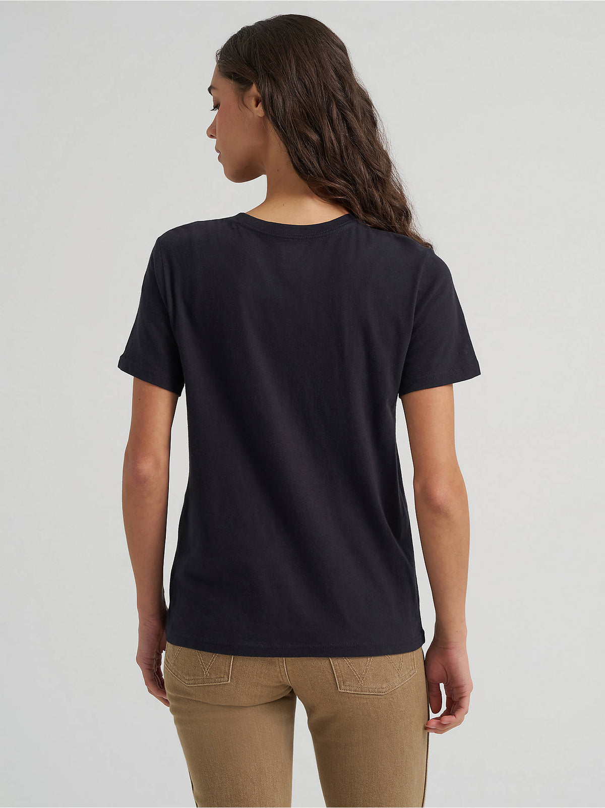 Women's Wrangler Fearless Cowgirl Reg Fit Graphic Tee - Black - alternate view 2