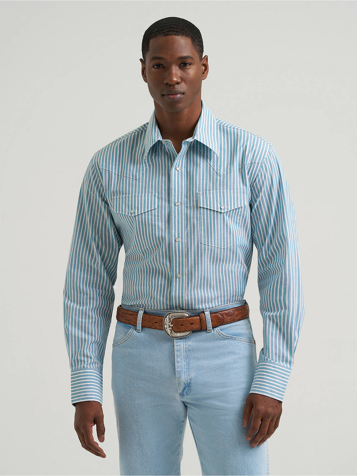 Wrangler Mens Blue 112385343 - view 1