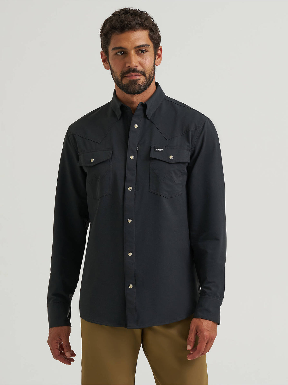 Wrangler Mens Jet Black 112384707 - view 1