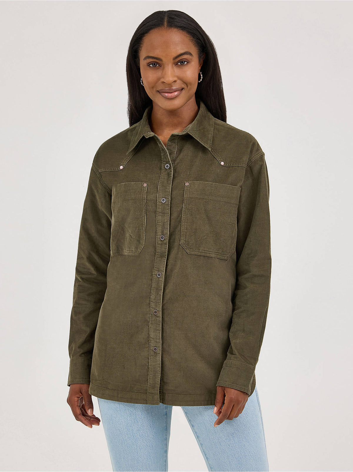 Wrangler Womens Olive 112371673 - view 1